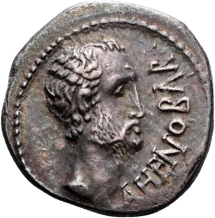 RRC | 519/2 | Denarius Serratus | RRC 519/2 — Obverse