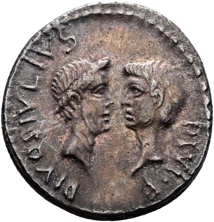 Denarius · Uncertain (military, Gaul or Italy) — Obverse
