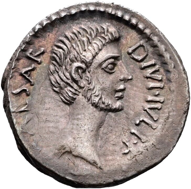 Denarius · Uncertain (military, probably Gaul) — Obverse