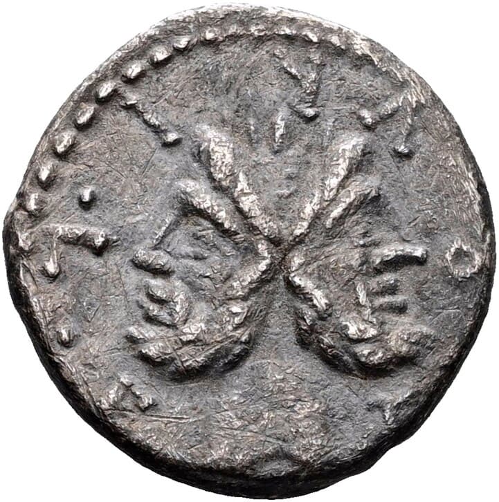 RRC | 281/1 | Denarius Serratus | RRC 281/1 — Obverse