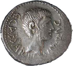 RRC | 523/1a | Denarius Serratus | RRC 523/1a — Obverse