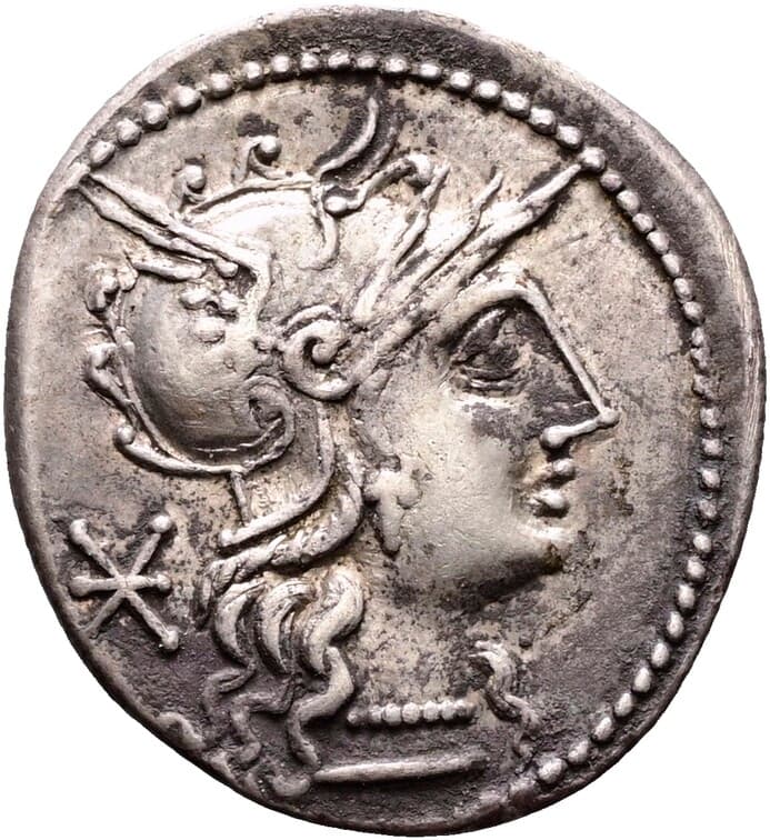 RRC | 248/1 | Denarius Serratus | RRC 248/1 — Obverse